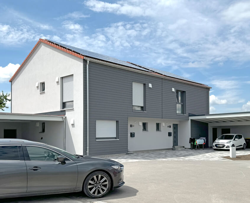 EG Holzbau aus Franken • Doppelhaus 2 EG Holzbau aus Franken • Doppelhaus 2