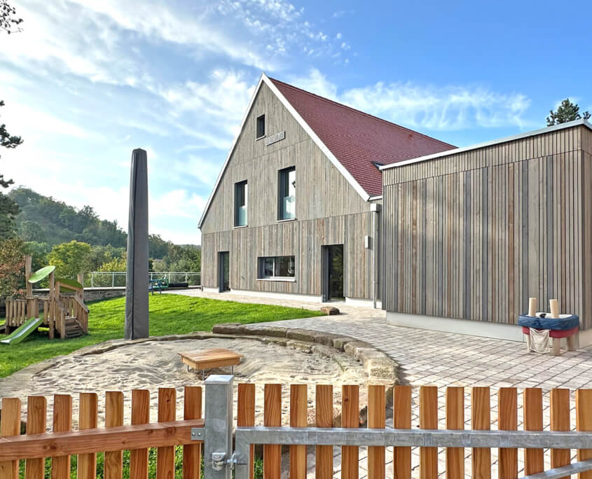 EG Holzbau aus Franken • Gewerbebau • Kita Neudorf