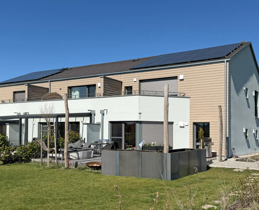 EG Holzbau aus Franken • Reihenhaus EG Holzbau aus Franken • Reihenhaus